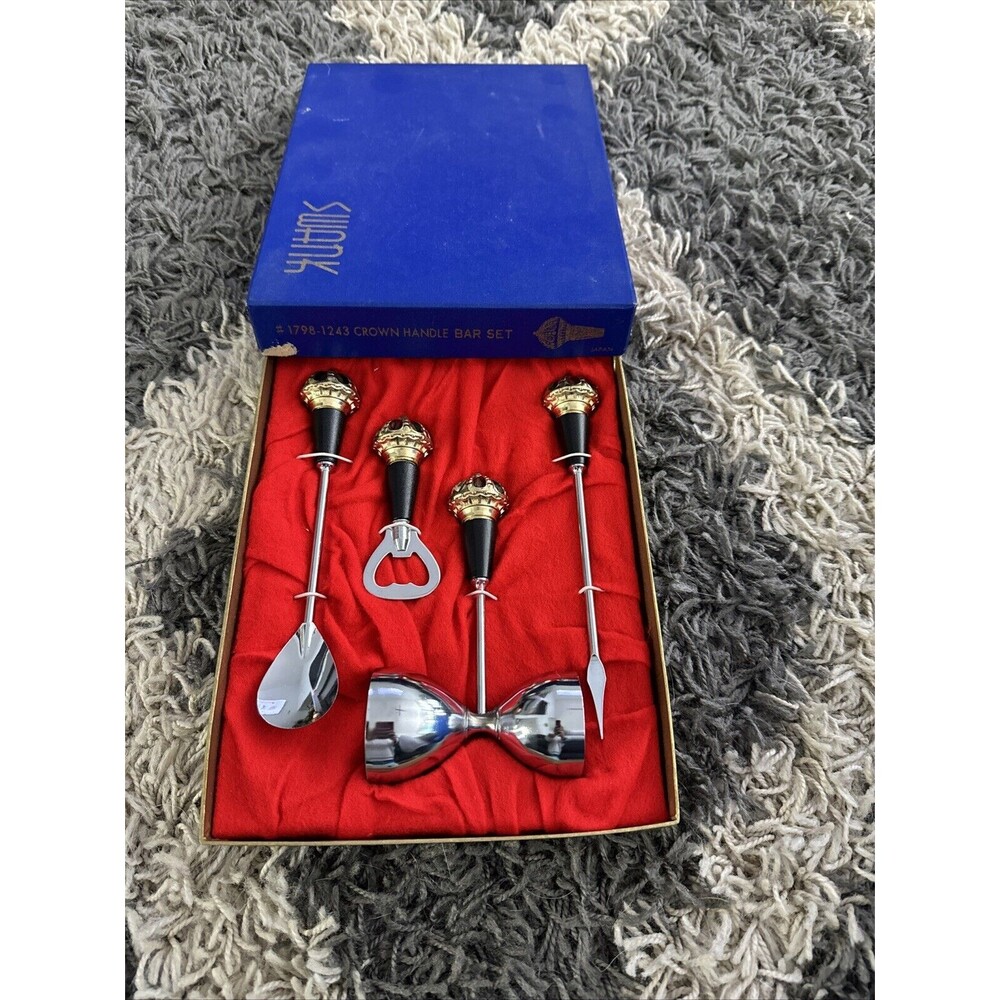 VTG Swank Crown Handle Bar Set 4 Piece Japan